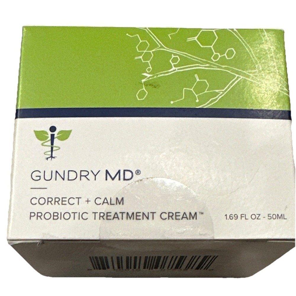 Gundry‎ MD Correct + Calm Probiotic Treatment Cream 1.69 Fl Oz. 50 ML New Sealed